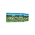 thumbnail image 4 of Canvas Wall Art - Bob Fair 'Summer Roads' Wall Art for Living Room, Bedroom, or Office Décor by Trademark Fine Art - 24 x 8 Inches, 4 of 4
