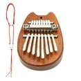 thumbnail image 2 of IGEED 8 Key Mini Kalimba exquisite Finger Thumb Piano Marimba Musical good accessory,Musical Instrument,Gift for Toddler Kid Child Valentines Adult Beginners, 2 of 9