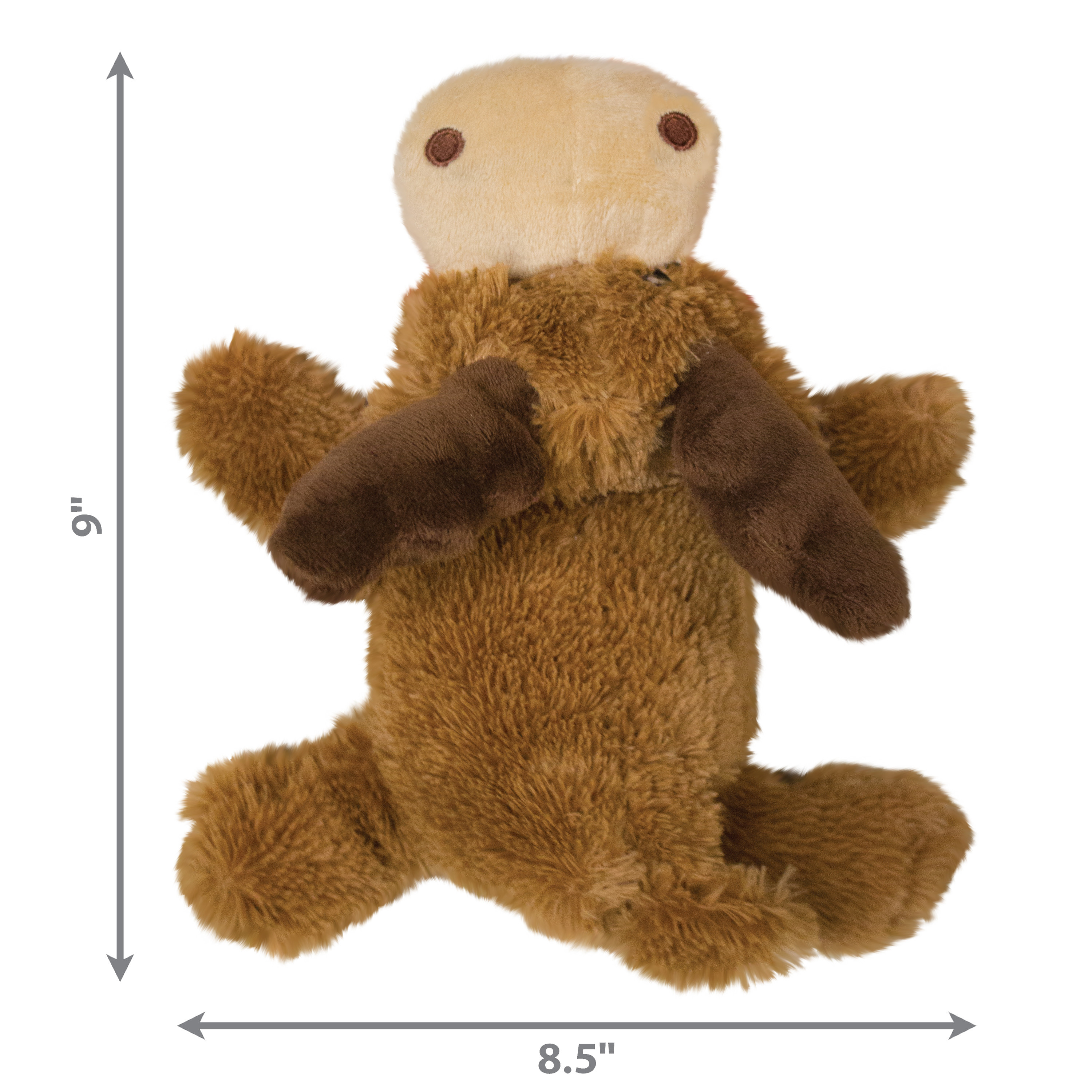 KONG Cozie Marvin the Moose Dog Toy, Medium photo 3