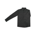 thumbnail image 5 of Youloveit Big Boys Dress Shirts Solid Color White Dress Shirt Long Sleeve Casual Button up Shirts,Color Black/Blue/White, 5 of 8