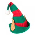 thumbnail image 1 of Christmas Elf Hat  Long Striped Felt Hat for Kids Adults, 1 of 5
