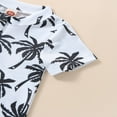 thumbnail image 4 of Maillot de Bain Garçon avec Chapeau Manches Courtes Col Demi-Fermeture Éclair Combinaison, 4 of 6