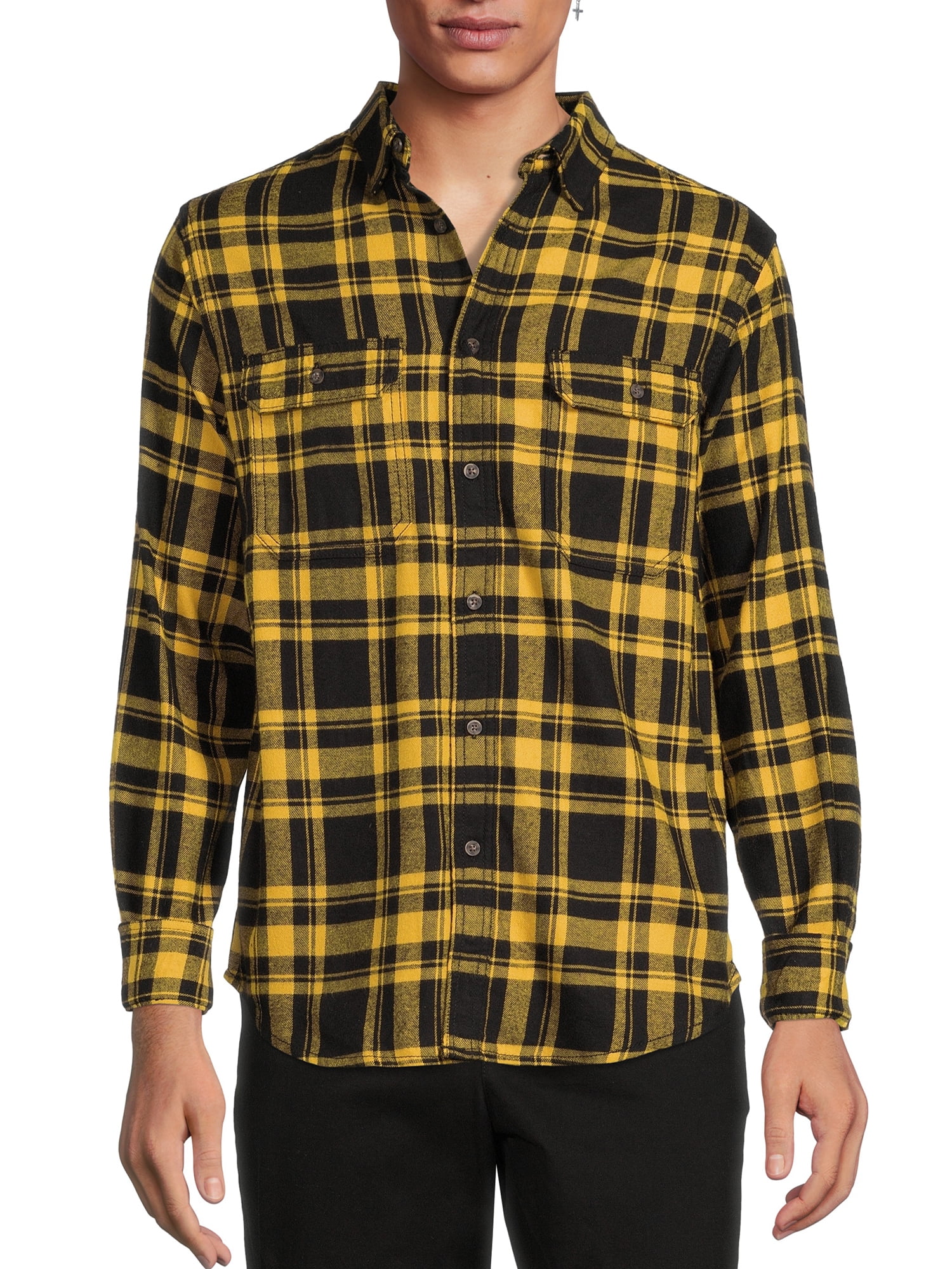 Men's Long Sleeve Flannel Shirt