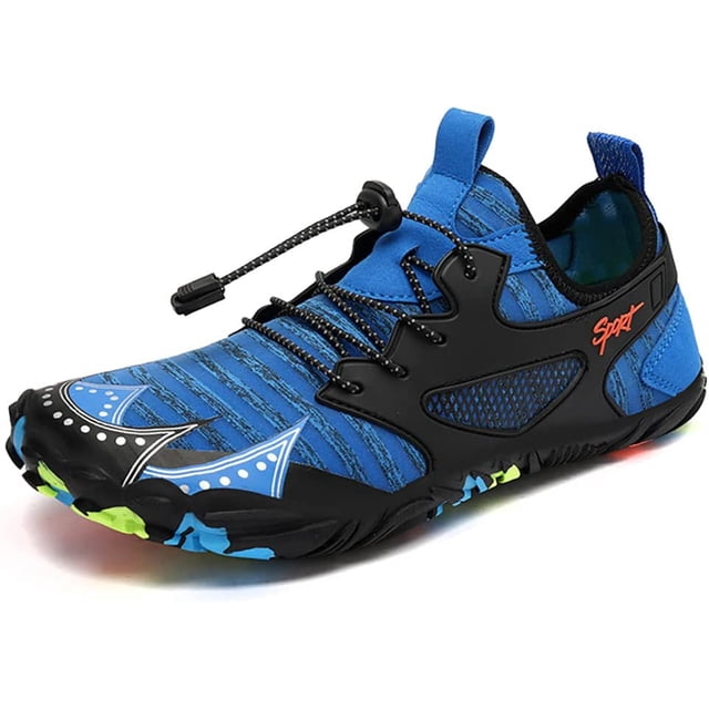 Xishao Zapatos de playa Aqua para hombre, zapatos de senderismo acuático, zapatos de secado rápido, zapatos de río, zapatos de natación para hombre Xishao ropa
