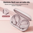 thumbnail image 2 of Audífonos Inalámbricos In-Ear Bluetooth 5.4 HI-FI IPX5 96H Autonomía Type-C Eo Safe Imports  Rosa, 2 of 5