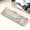 Gray, variant on Nieyigj K98 2.4G Wireless Mechanical Keyboard 98-Keys Bluetooth Dual Mode Backlit Rechargeable Gaming PC Computer Keyboard with Volume Control Knob 15.83 inches / 40.2 cm Gray