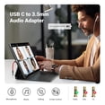 thumbnail image 2 of Adaptador de audio USB C a 3,5 mm UGREEN para iPhone iPad Galaxy, 2 of 8