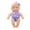 A, variant on Swimmer Baby Doll Waterproof Simulation Swimming Doll with Movable Joints Removable Swimsuit Non-Toxic Baby Doll for Kids Pool Bath Time
