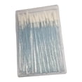 thumbnail image 1 of Pinceles de labios Macarena oblicuos de mano 50 piezas para maquillaje azul, 1 of 8