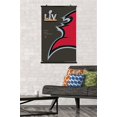 thumbnail image 2 of NFL Tampa Bay Buccaneers - Super Bowl LV Minimalist Logo Wall Poster, 22.375" x 34", 2 of 3