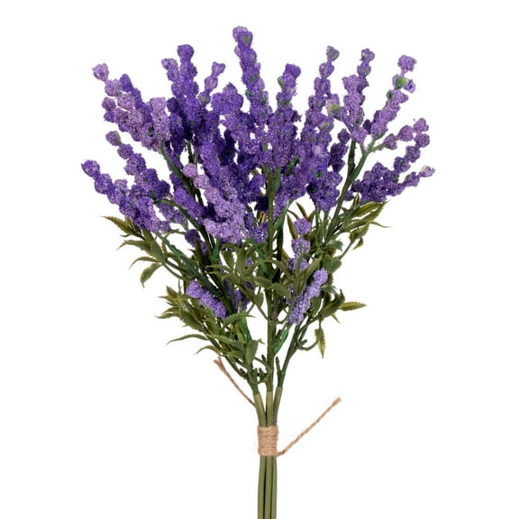Vickerman 13" Purple Artificial Lavender Bundle, 2 per bag.