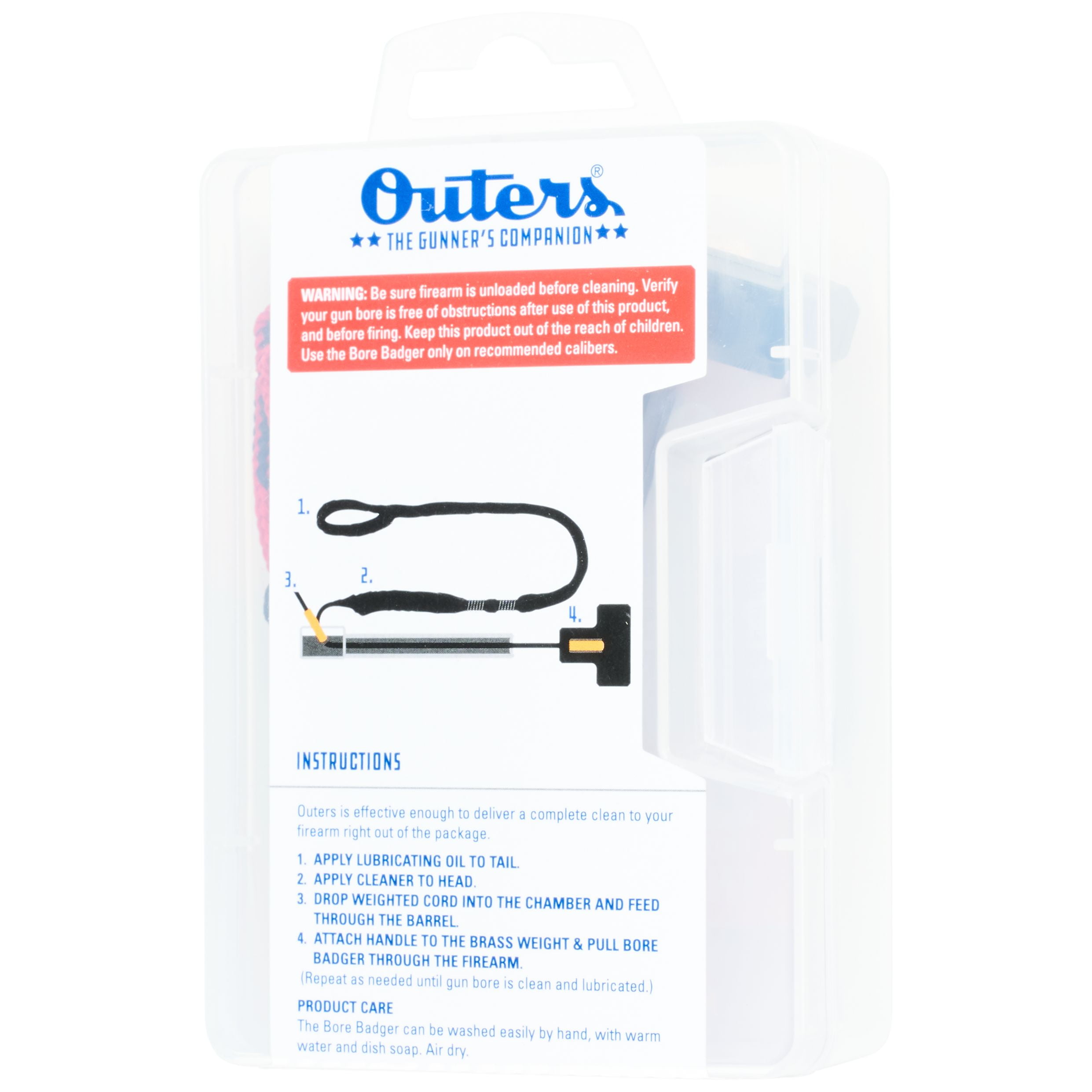 Outers Bore Badger Bore Cleaner for 20 Gauge Shotgun, 99020