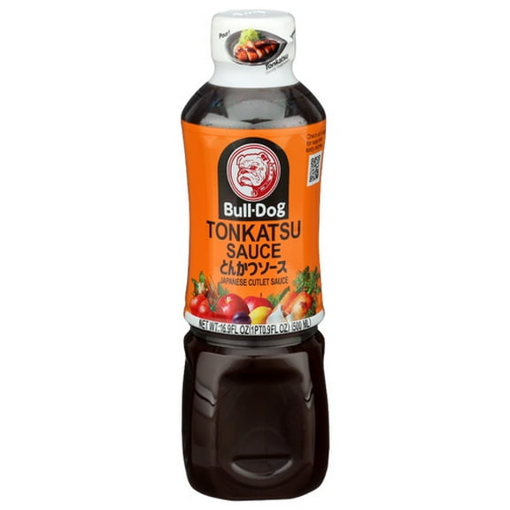 Bulldog Steak Tonkatsu Sauce 16.6 fl oz (Pack of 20)