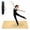 Wood grain, variant on Studyset Dance Floor Mat 4 x 6ft,Non-Slip Portable Dance Floor for Ballet,Jazz, Pop,5 mm Thick PVC Marley Dance Flooring Practice Floor Mat with Storage Bag