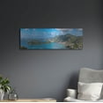 thumbnail image 6 of Luxe Metal Art 'Saint Thomas US Virgin Islands Panorama' by Luxe Portfolio, Metal Wall Art, 36"x12", 6 of 9
