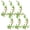A, variant on Cherry Blossom Embroidery Patches Iron On Sew On Sakura Floral Applique Patch Set for Jeans Jacket Backpack DIY Clothing Decoration (3/6Pcs, 15Inch)