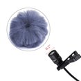 thumbnail image 2 of Lavalier Wind Muff Paquete de 2 micrófonos de solapa Wind Muff 0,2/0,4 pulgadas Furry Lav parabrisas resistente al viento (0,2 pulgadas gris), 2 of 5