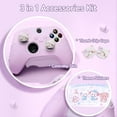 thumbnail image 2 of GeekShare Mikko Controller Skin Grips Set Silicone Protective Cover Case for Xbox Series S/X Purple, 2 of 7