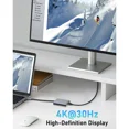 thumbnail image 5 of USB C Hub To HDTV Adapter, USB Hub 4K Video and Audio Converter. USB Hub with PD 100W Fast Charging and USB 3.0 Port 10Gbps, 5 of 7