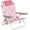 Pink Lemon, variant on Low Beach Chairs for Adults 5 Position Lay Flat, Portable Folding Backpack Beach Chair Heavy Duty with Cooler Bag, Cup Holder for Outdoor/Lawn/Picnic/Sand, Foldable Camping Chair