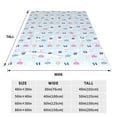 thumbnail image 3 of Sikiie Rabbit In The Rain Ultra-Soft Micro flannel Blanket Luxury All Seasons Warm Blanket for Bedding Sofa and Travel (4 sizes)-80"x60", 3 of 7