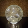 thumbnail image 3 of LumaBase Battery Operated Crackle Glass Globe Light with White Fairy String Lights, 3 of 7