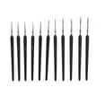 thumbnail image 2 of Fine Detail Paint Brush Set, Soft Texture 11PCS Miniature Model Brushes Versatile  For Watercolor, 2 of 8