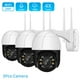 thumbnail image 1 of ANBIUX-cámara IP PTZ de 3MP para exteriores, videocámara inalámbrica con Zoom Digital 4X, ia, detección humana, H.265, 1080P, P2P, Audio y seguridad CCTV, 1 of 3