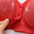 thumbnail image 4 of beishanbush Clothing 2025 Bra Under $5 Bras for Women Front Snap Closure Comfort Everyday Bras Plus Size Wireless Bras for Women No Underwire, 4 of 5