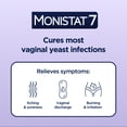 thumbnail image 2 of Monistat 7 Day Yeast Infection Treatment for Women, 7 Miconazole Cream Applications with 1 Reusable Applicator, 1 Pack, 2 of 8