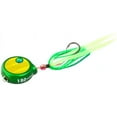 thumbnail image 2 of SHIMANO Lucanus Flat Fishing Jig Lure Bait Chartreuse Silver, 80g 2.8oz, 2 of 14
