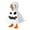 White, variant on 7 Inch Desk Goose Outfits Red Hoodie - Cute Magnetic Goose Statue Accessory for Tabletop & Halloween Decor