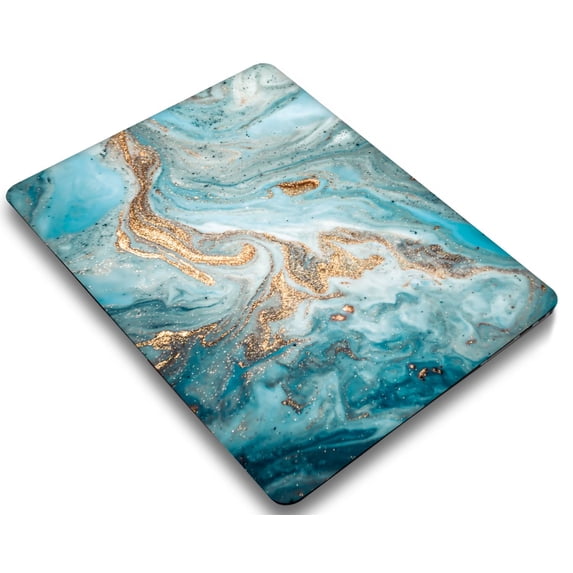 Hard Case for 2020-2019 Released MacBook Pro 16" with XDR Display Touch ID Type C Cable Tie Model: A2141 Marble 52