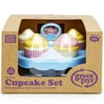 thumbnail image 3 of Green Toys: Cupcake Set - 16pc Mix & Match Dessert Assembly, Bakery Stand, Pastel Hues, Kitchen Food Pretend Play, Recycled Material, Kids-Toddlers 2+, 3 of 10