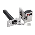 thumbnail image 1 of veasfak Chain Lock for Door Security Lock Security Guard Chain Heavy Duty Latch Lock for argent, 1 of 9