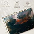 thumbnail image 6 of Elephant Stock The Great Day Of His Wrath Wall Art - Horizontal Canvas Wall Art - Living Room Wall Decor - Religion And Spirituality Canvas - Gray And Blue Decor By John Martin - 39" x 26", 6 of 8