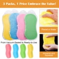 thumbnail image 4 of Esponja de limpieza extra gruesa y grande, espuma rica con gran absorción de agua, esponja de limpieza multiusos gigante para automóviles, barcos, muebles, bañeras, suave y delicada, no raya ni daña, 4 of 7