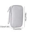 thumbnail image 3 of Dvruxg Sac de Rangement pour Accessoires Numériques - Organisateur d'Alimentation Multi-Couches - Étui de Protection pour Disque Dur - Support Portable pour Clé USB, 3 of 5