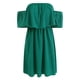 thumbnail image 5 of Vestido Con Volantes, Cintura Elástica, Elegante, Sin Espalda, Con Hombros Descubiertos, Para Fiestas De Citas, 5 of 8