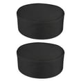 thumbnail image 1 of MasteelfCA 2pcs Chef Caps Net Chef's Hats Multi-purpose Chef Hat Catering Chef Caps (Black), 1 of 7