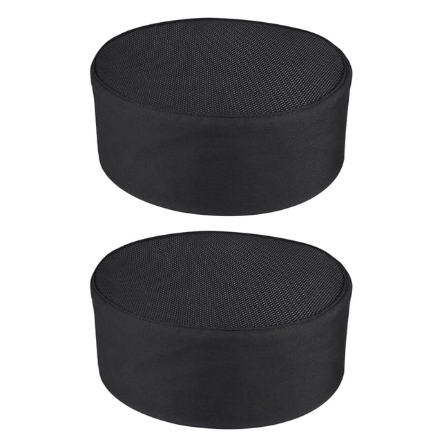 SHISUYAN Chefs Chef Hats Cotton Cloth Breathable Adjustable Comfortable Unisex 2Set 7.5X7.5X3.1in