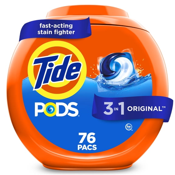 Tide Pods Laundry Detergent Pacs, Original