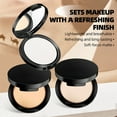 thumbnail image 4 of Oil Control Concealer Setting Powder Lightweight Breathable Long Lasting Makeup Trouble For A Silky Soft Focus Finish Vegan 8G, Loose White, 4 of 9
