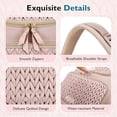thumbnail image 2 of Diaper Bag - Diaper Backpack - Diaper Storage Bag - Two-Piece Diaper Bag Set, Small Diaper Backpack, Stylish Baby Travel Backpack with Insulated Pocket, Changing Mat and Stroller Straps - Pink, 2 of 5