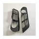 thumbnail image 4 of Rejilla de ventilación para parachoques de coche yuxing 2 piezas Izquierda + Derecha Negro, 4 of 5