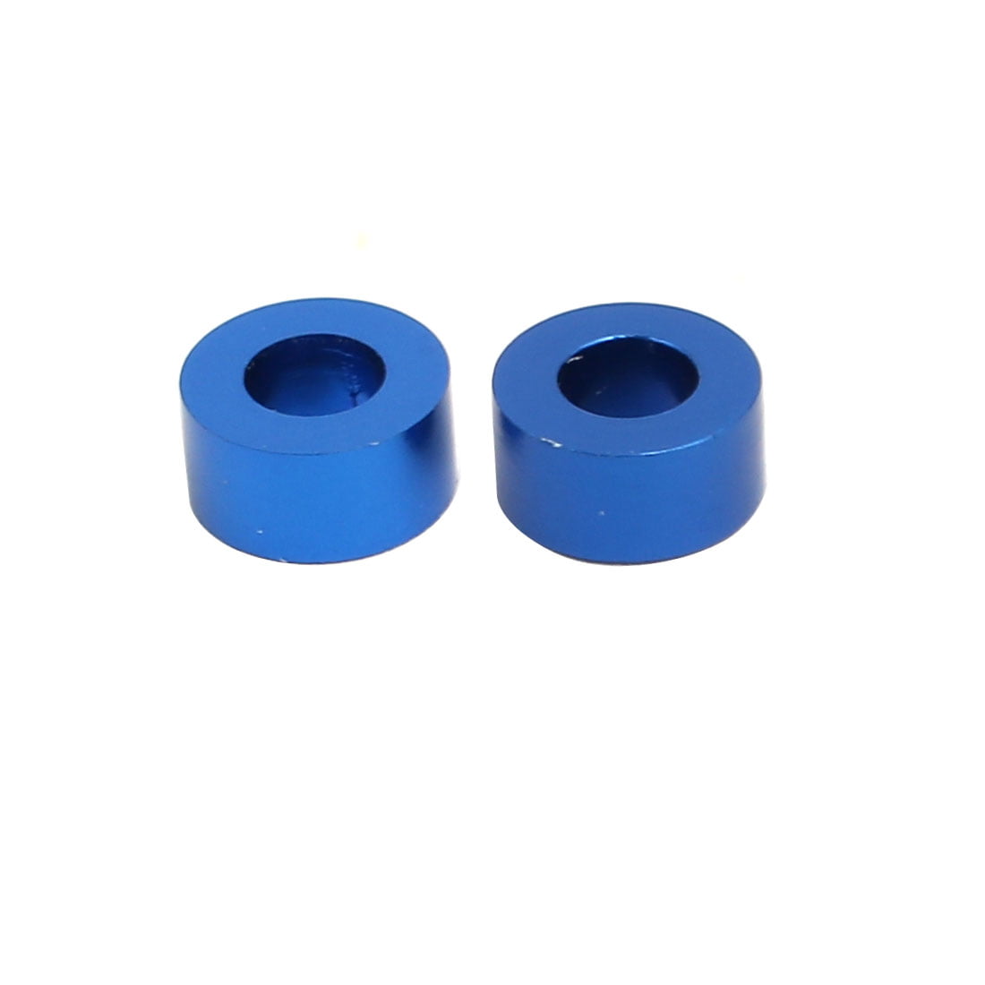 uxcell 20pcs 3mm Thickness M3 Aluminum Alloy Flat Fender Screw Washer Royal Blue 