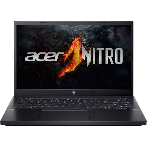 Acer - Nitro V ANV15-41-R2Y3 Gaming Laptop– 15.6" Full HD 144Hz – AMD Ryzen 5 7535HS – GeForce RTX 4050 - 16GB DDR5 – 512GB SSD - Obsidian Black