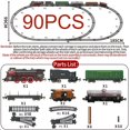 thumbnail image 2 of CHUANK Classical Train Series  with Smokes  Light & Sound  Under The Christmas Tree Steam Train Toy Set for Kids Age 3+, 2 of 9