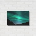 thumbnail image 3 of Luxe Metal Art 'Northern Lights In Winter Mountains' by Luxe Portfolio, Metal Wall Art, 24"x16", 3 of 8