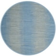 thumbnail image 4 of SAFAVIEH Montauk Adayln Abstract Cotton Area Rug, Light Blue, 8' x 10', 4 of 10